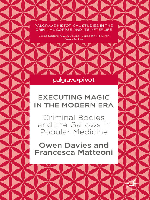 Title details for Executing Magic in the Modern Era by Owen Davies - Available